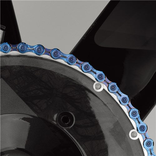 KMC 11 Speed 1/2" x 11/128" 118L Bike Chain - Neo Chrome