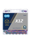 KMC 12 Speed 1/2" x 11/128" 126L Bike Chain - Aurora
