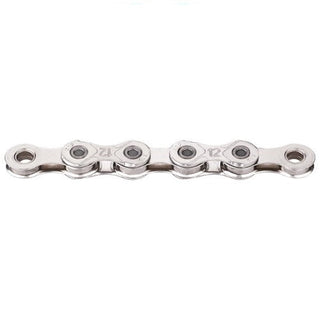 KMC 12 Speed 126L Bike Chain - Silver Waxed