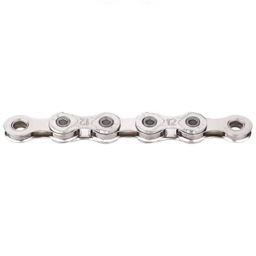 KMC 12 Speed 126L Bike Chain - Silver Waxed