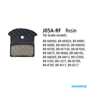 Shimano J05A-RF Brake Pads for BR-M9000