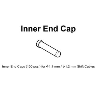 Shimano Shift/Gear Cable Ends 1.2mm 100PK
