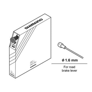 Shimano Brake Cable - Road 1.6mm