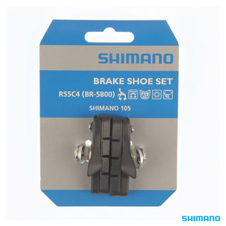 Shimano BR-5800 Brake Shoe Set - R55C4 Cartridge Black 1Pr