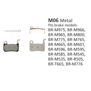 Shimano BR-M965 Metal Pads & Spring M06
