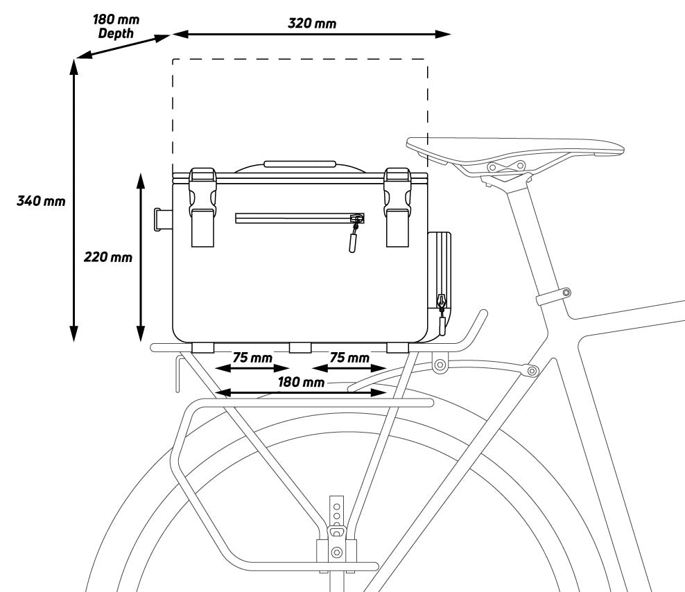 Zefal Z Traveler 60 Pannier Bag