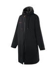 Zone3 Active-Flex Parka Robe - Black/Orange
