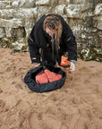 Zone3 Wetsuit Changing Mat - Black/Orange