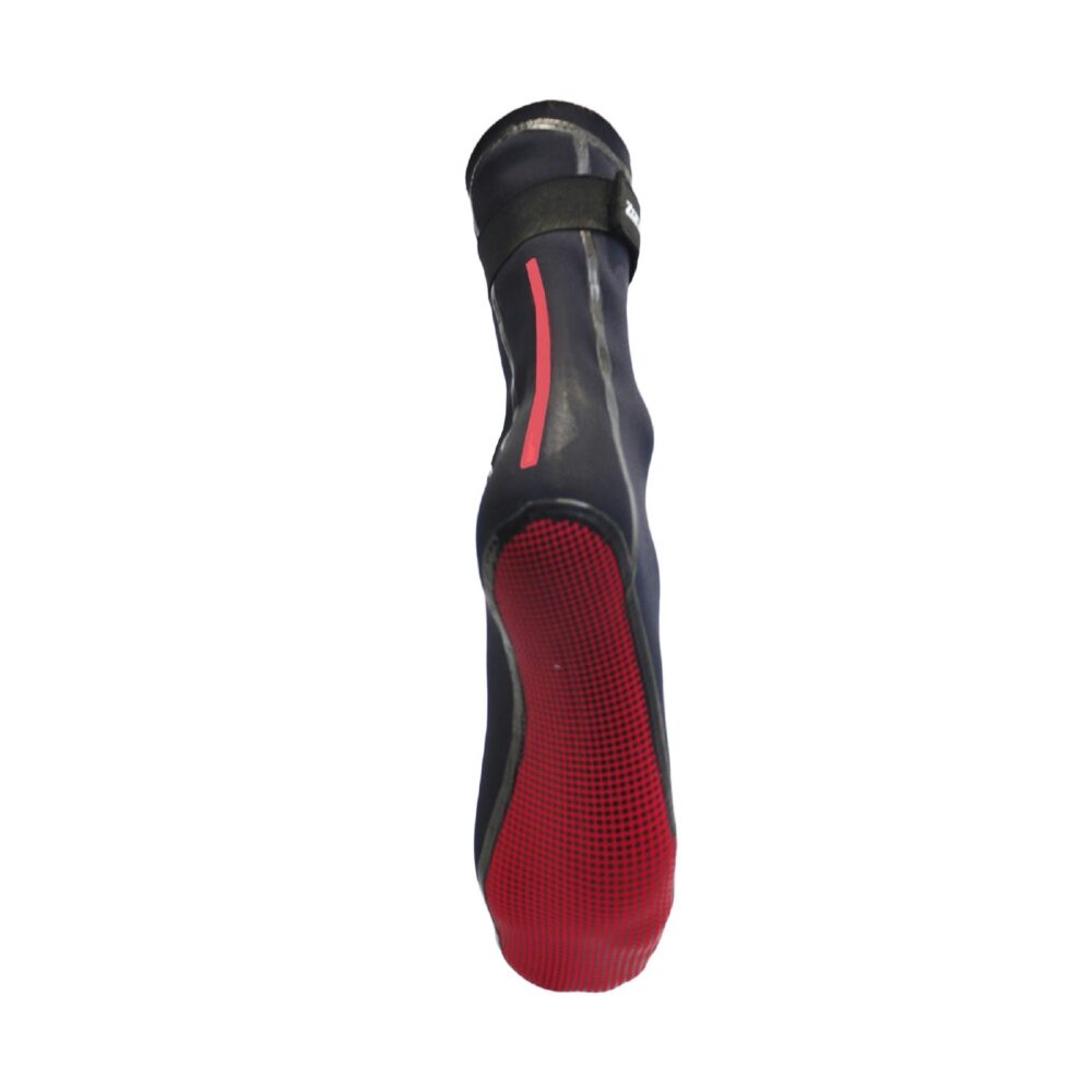 Zone3 Heat-Tech Swim Socks - Black/Red