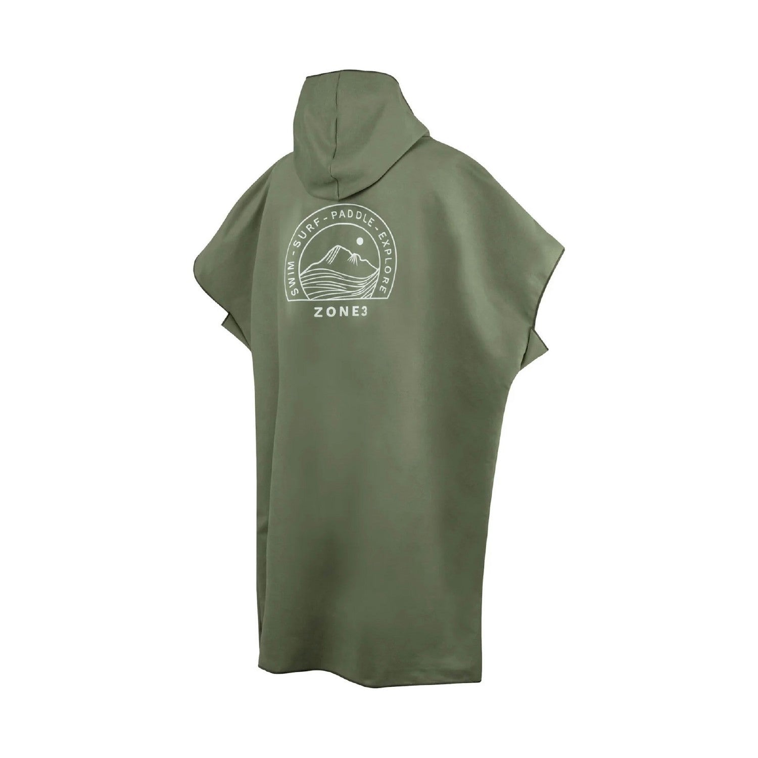 Zone3 Microfibre Changing Robe - Khaki
