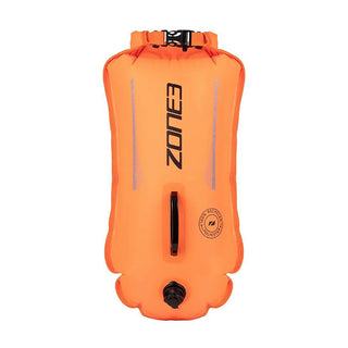 Zone3 Safety Buoy/Dry Bag Recycled 28L - Fluro Orange