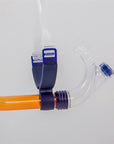 Zone3 Front Facing Snorkel - Orange/Transparent