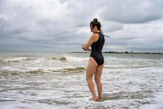 Zone3 Women's Ows Ti Thermal High Neck Costume - Black/Silver