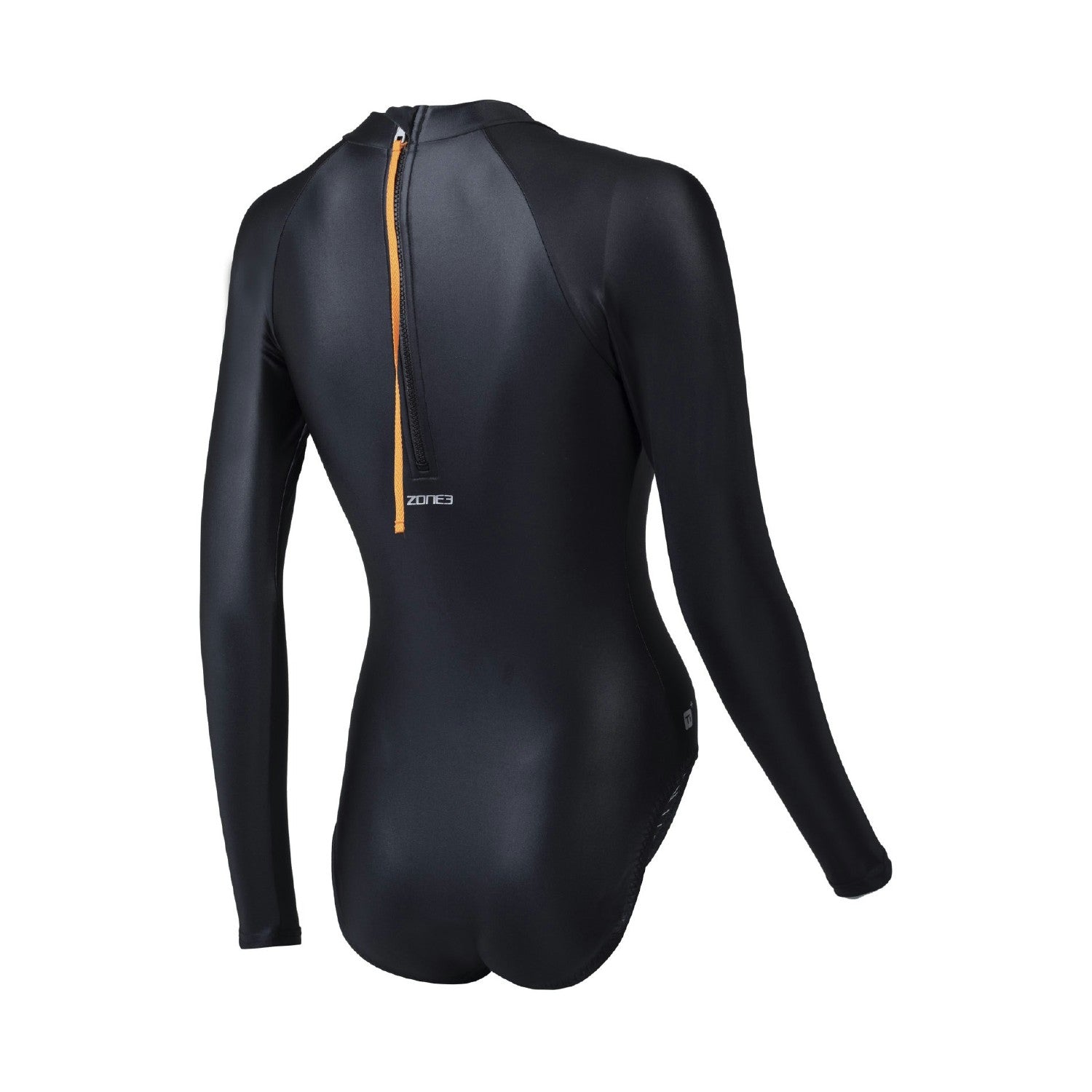 Zone3 Women's Ows Ti Long Sleeve Thermal High Neck Costume - Black/Silver