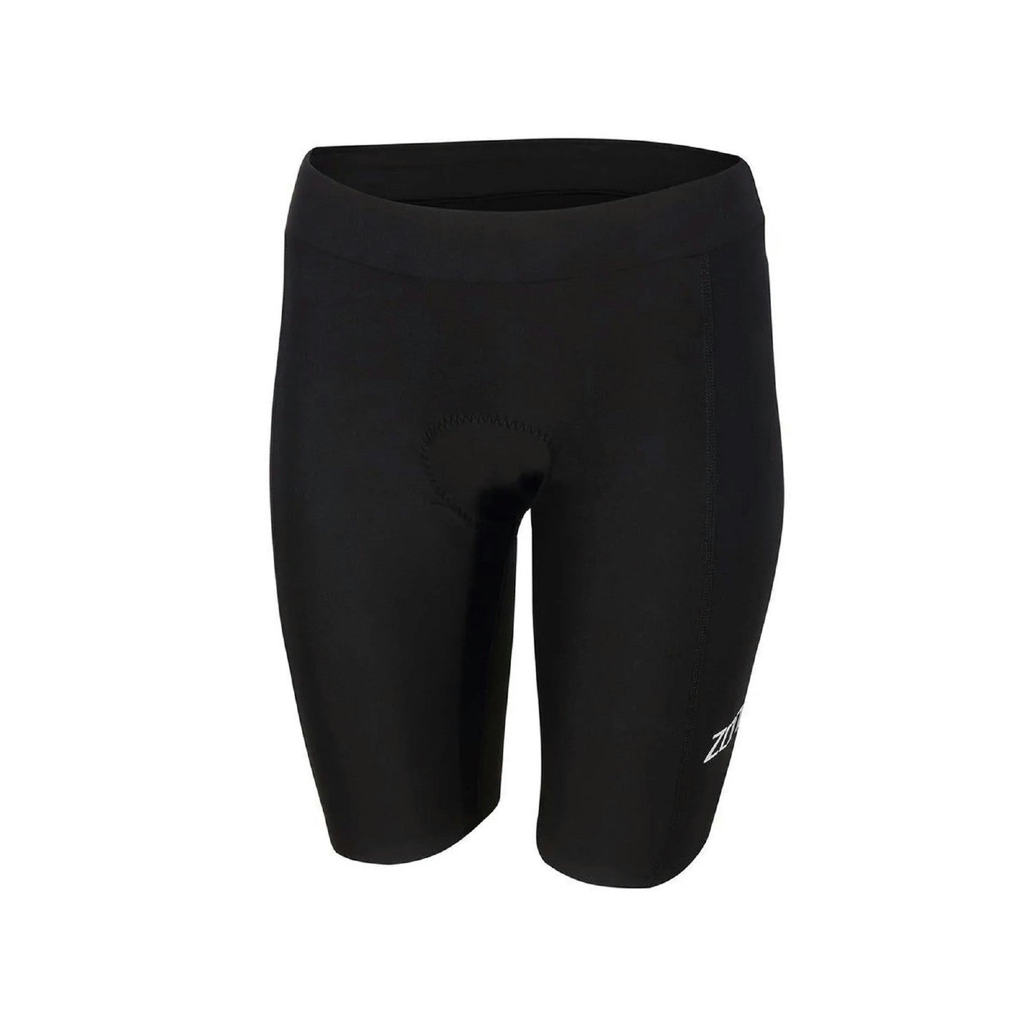 Zone3 Women's Lava Long Distance Tri Shorts - Black/White