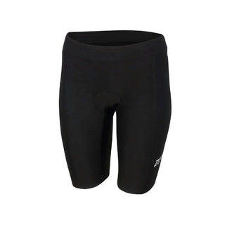 Zone3 Women's Lava Long Distance Tri Shorts - Black/White