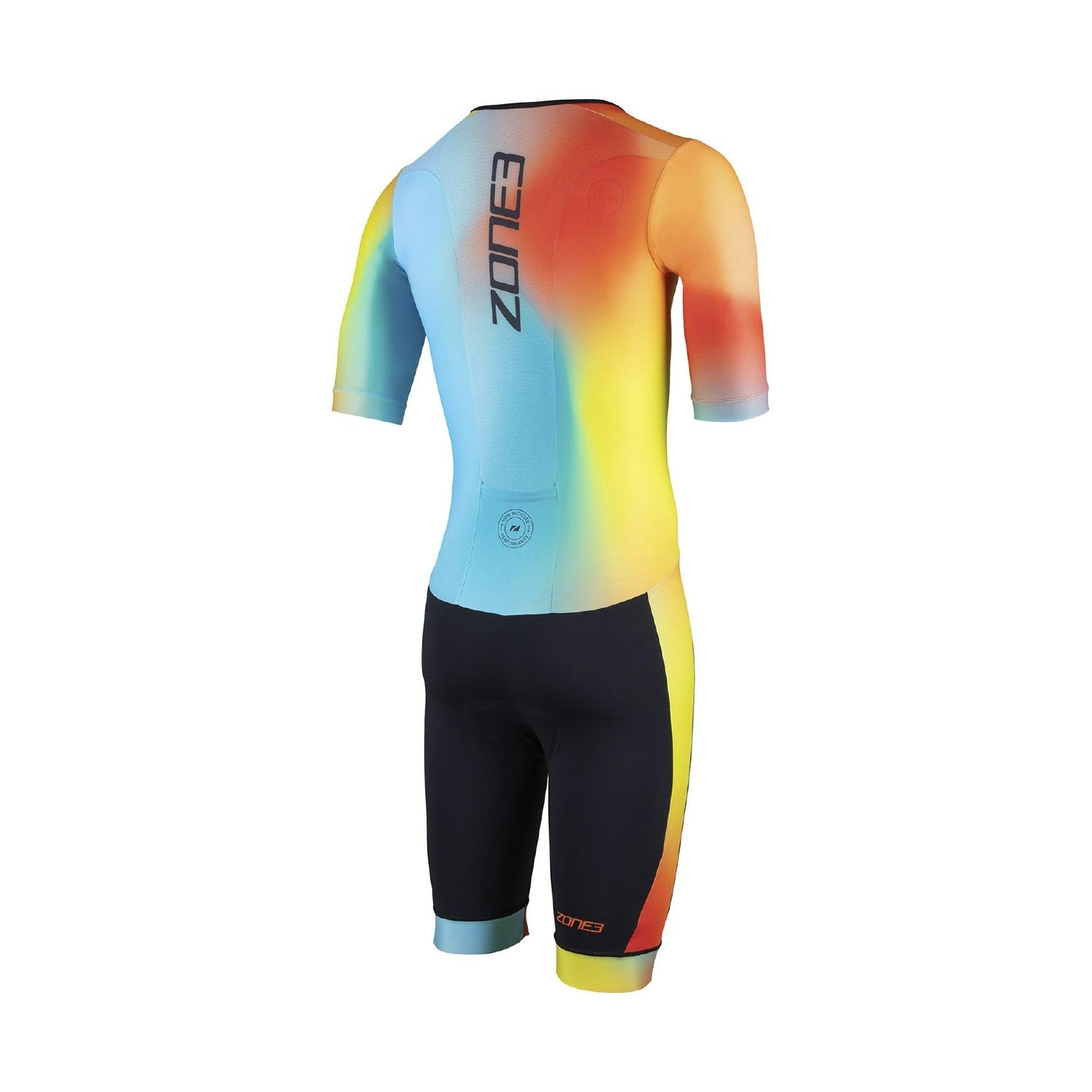 Zone3 Men's Activate+ Short Sleeve Trisuit - Neon/Black