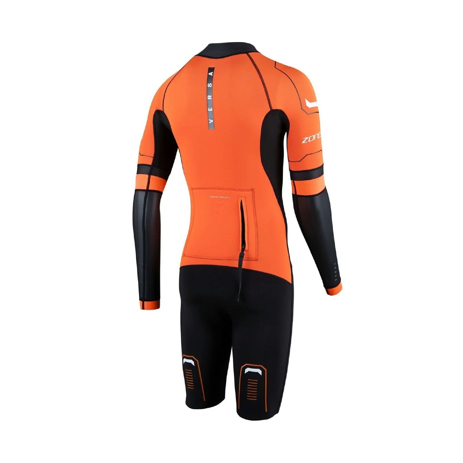 Zone3 Men's Versa Swim-run Wetsuit - Black/Orange