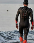 Zone3 Men's Vanquish-X Wetsuit - Black/Orange