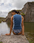 Zone3 Women's Yulex Vest - Blue/White