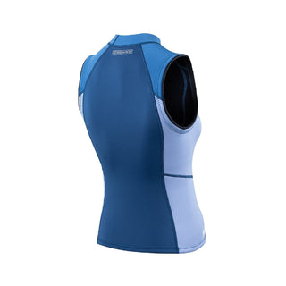 Zone3 Women's Yulex Vest - Blue/White