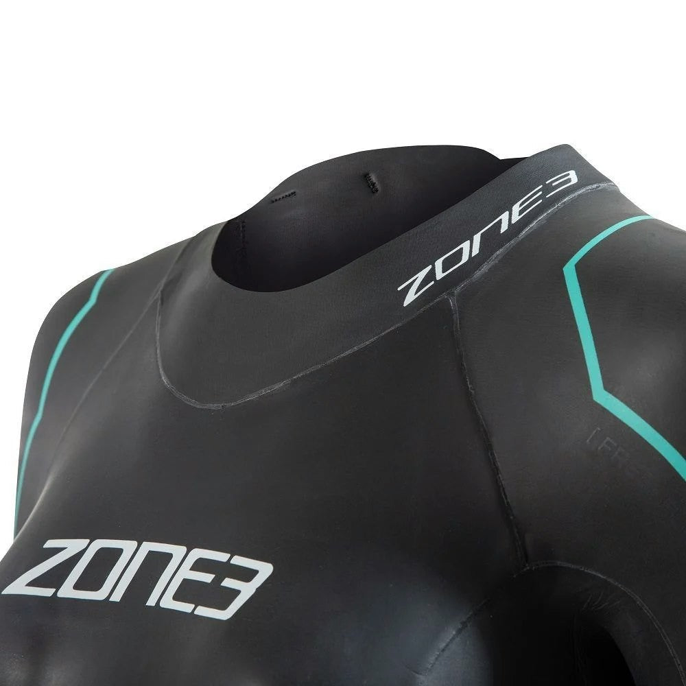 Zone3 Women's Advance Wetsuit - Black/Turquois
