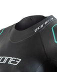 Zone3 Women's Advance Wetsuit - Black/Turquois