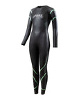 Zone3 Women's Glide Wetsuit - Black/Green