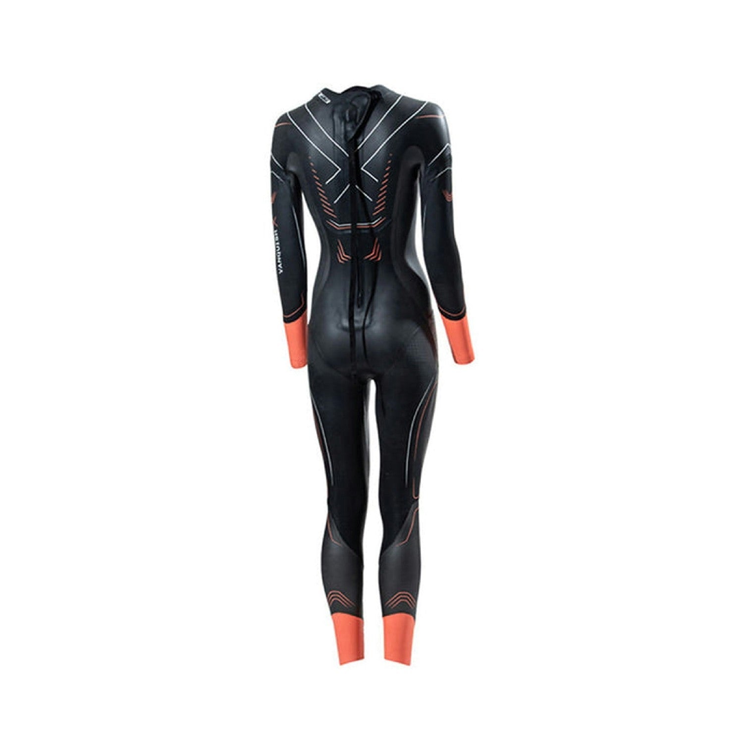 Zone3 Women's Vanquish-X Wetsuit - Black/Orange