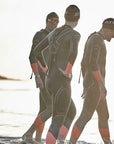 Zone3 Women's Vanquish-X Wetsuit - Black/Orange