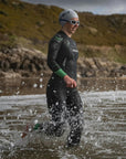 Zone3 Women's Vision Wetsuit - Black/Turquois