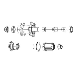 Zipp Wheel Freehub Kit SS 176/177 SRAM XDR
