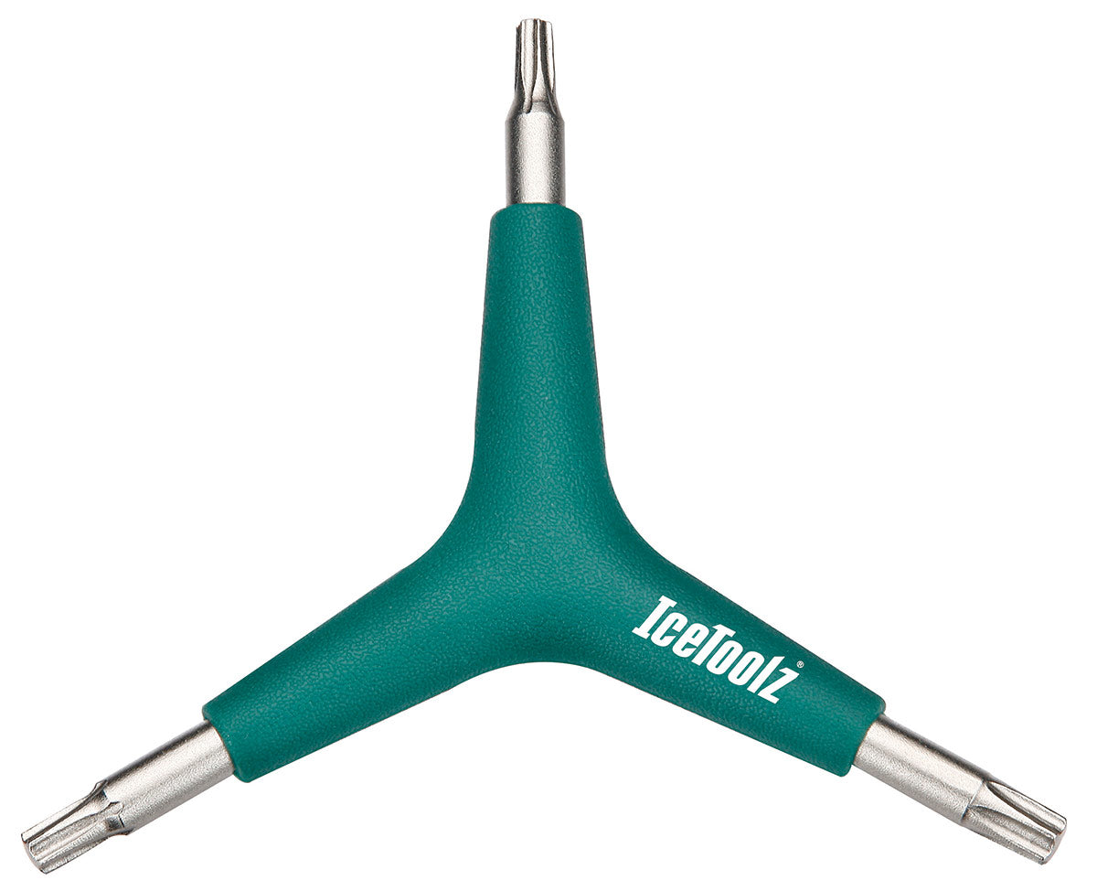 IceToolz T25 X T30 X T40 Star Key Wrench Kraton Grip