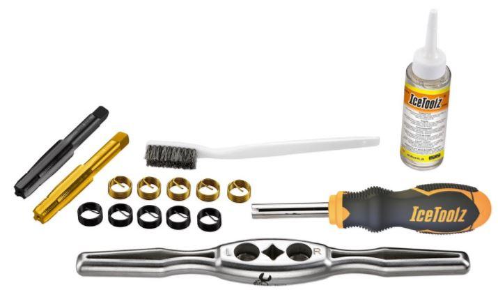 IceToolz Stripped Cranks/Pedals Repair Kit