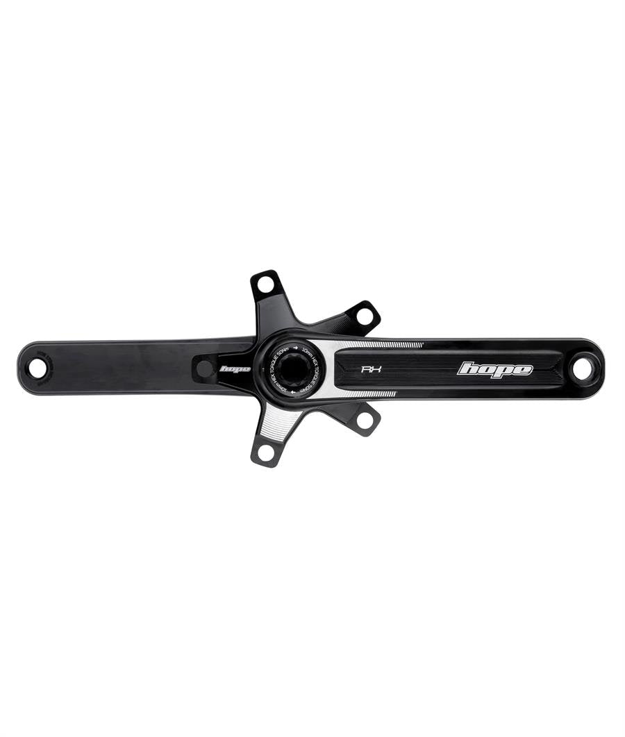 Hope Crankset RX No Spider - 175mm Black
