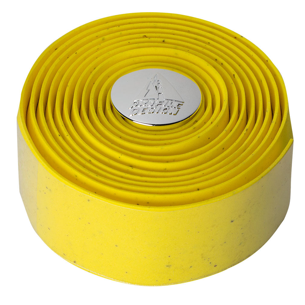 Profile Design Cork Handlebar Tape - Yellow