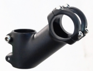 Ahead Stem 31.8 BB, 28.6 Steerer x 80mm, 40 degree rise Blac