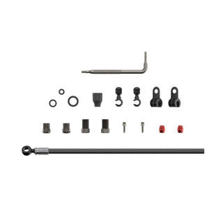 SRAM Disc Brake Hydraulic Hose Kit - Black Banjo -2000mmBlk(inc. banjo -  fittings) - Level ULT/TLM (A1) - CODE R/RS/RSC/ULT/SLV/BRZ (B1/C1) - Red eTap HRD -S900 Monoblock
