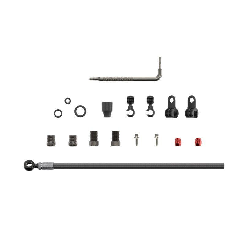 SRAM Disc Brake Hydraulic Hose Kit - Black Banjo -2000mmBlk(inc. banjo -  fittings) - Level ULT/TLM (A1) - CODE R/RS/RSC/ULT/SLV/BRZ (B1/C1) - Red eTap HRD -S900 Monoblock