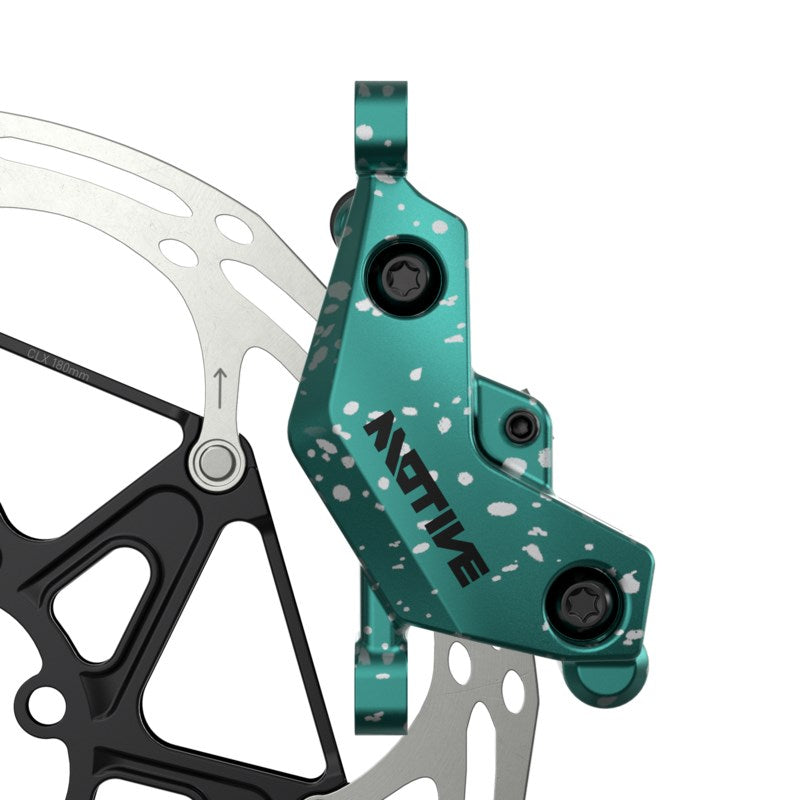SRAM Disc Brake Motive Ultimate - Clear Ano - Bearing Carbon Lever -Tool Free Reach - Bleeding Edge - Front/Rear - 2000mm Hose (includes MMX Clamp - Rotor/Bracket sold separately) A1