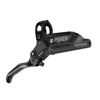 SRAM Disc Brake Maven Silver - Aluminum Lever - Stainless Hardware - Reach/Contact Adj -SwingLink - Black Front/Rear 2000mm Hose (includes MMX Clamp -20P-2 Bracket -Bleeding Edge Tool) A1