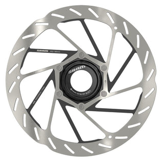 SRAM Rotor HS2 200mm 6-bolt (includes Steel rotor bolts) Rounded