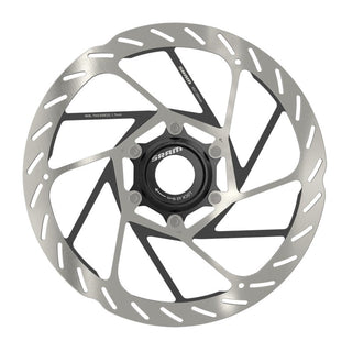 SRAM Rotor HS2 200mm 6-bolt (includes Steel rotor bolts) Rounded