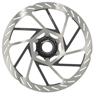 SRAM Rotor HS2 200mm 6-bolt (includes Steel rotor bolts) Rounded