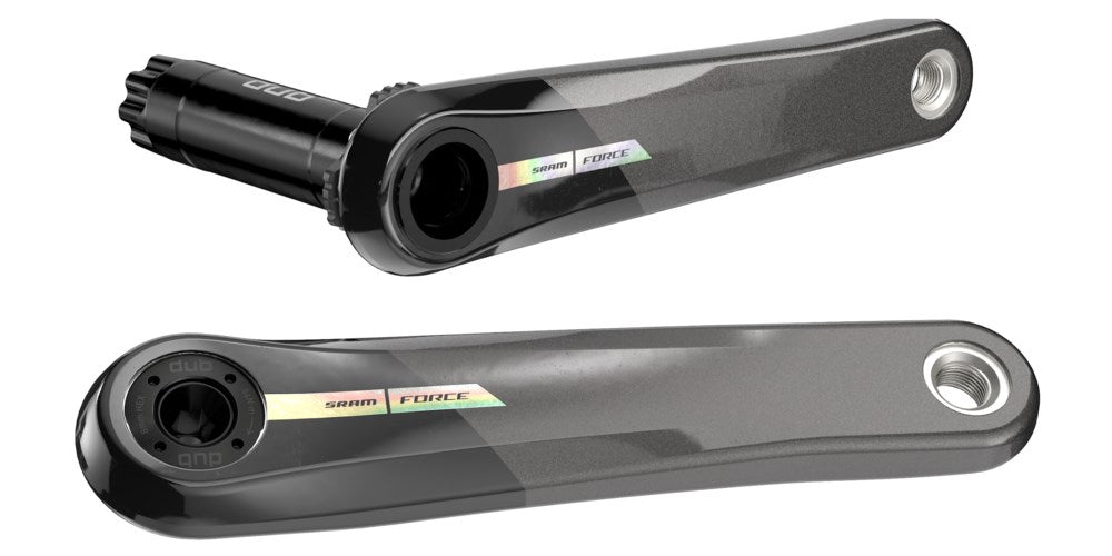 SRAM Crank Arm Assembly Force D2 DUB - Unicorn Grey w/Laser Foil - 170mm (BB/Chainrings not included)