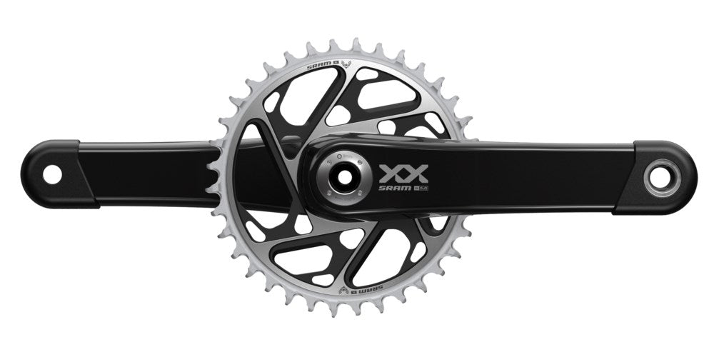 SRAM Crankset XXSL Eagle Q174 CL55 DUB MTB Wide 165mm Black 34t T-Type (BB and BB DUB spacers are not included)