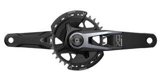 SRAM Crankset Powermeter X0 Eagle Spindle Q174 CL55 DUB MTB Wide 175mm Black 2-guards 32t T-Type (BB and BB DUB spacers are not included)