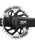 SRAM Crankset Powermeter XX Eagle Spindle Q174 CL55 DUB MTB Wide 170mm Black 2-guards 32t T-Type (BB and BB DUB spacers are not included)