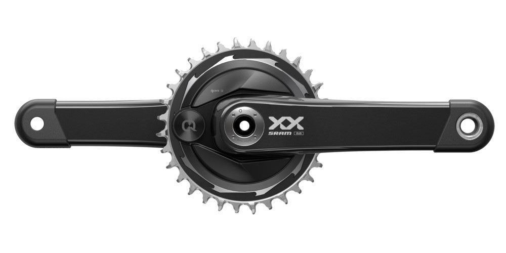 SRAM Crankset Powermeter XX Eagle Spider Q174 CL55 DUB MTB Wide 170mm Black 32t T-Type (BB and BB DUB spacers are not included)