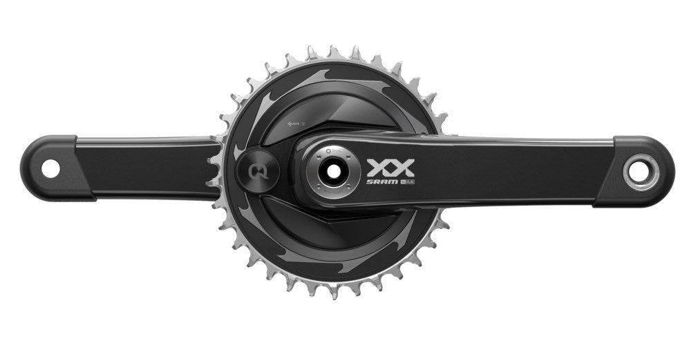 SRAM Crankset Powermeter XXSL Eagle Spider Q168 CL55 DUB 165mm Black 34t T-Type (BB and BB DUB spacers are not included)